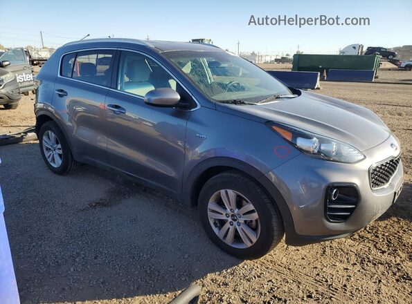 KNDPMCAC2J7438105 2018 KIA SPORTAGE Gray წინა მარჯვენა