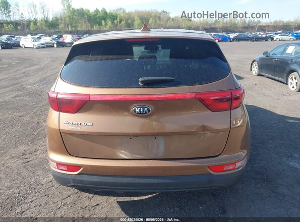 KNDPMCAC2J7441571 2018 KIA SPORTAGE Коричневый 