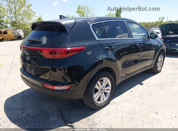 KNDPMCAC2K7590967 2019 KIA SPORTAGE Черный Задняя правая четверть