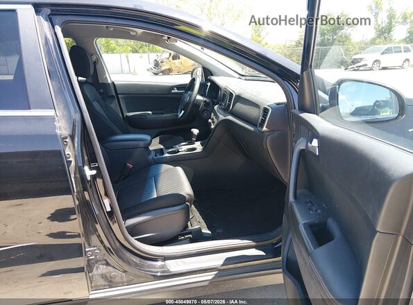 KNDPMCAC2K7590967 2019 KIA SPORTAGE Черный Вид салона спереди