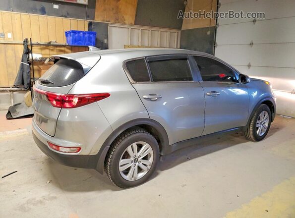 KNDPMCAC2K7598423 2019 KIA SPORTAGE Серебряный Задняя правая четверть