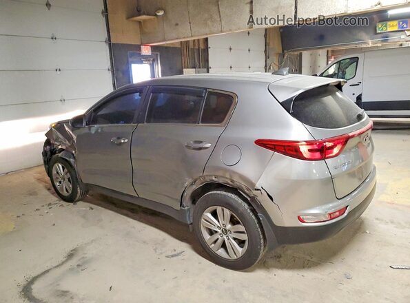 KNDPMCAC2K7598423 2019 KIA SPORTAGE Серебряный Задняя левая четверть