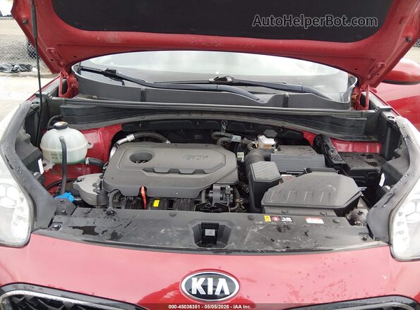 KNDPMCAC2L7756793 2020 KIA SPORTAGE Красный Вид сзади