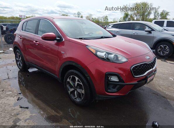 KNDPMCAC2L7756793 2020 KIA SPORTAGE Красный Передняя правая четверть