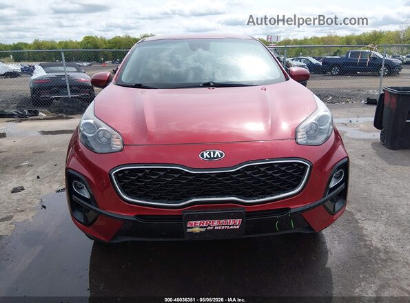 KNDPMCAC2L7756793 2020 KIA SPORTAGE Красный Вид щитка приборов