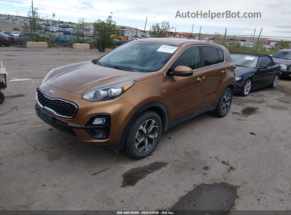 KNDPMCAC2L7825630 2020 KIA SPORTAGE Brown Передня ліва чверть