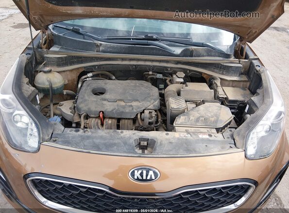 KNDPMCAC2L7825630 2020 KIA SPORTAGE Brown Вид ззаду