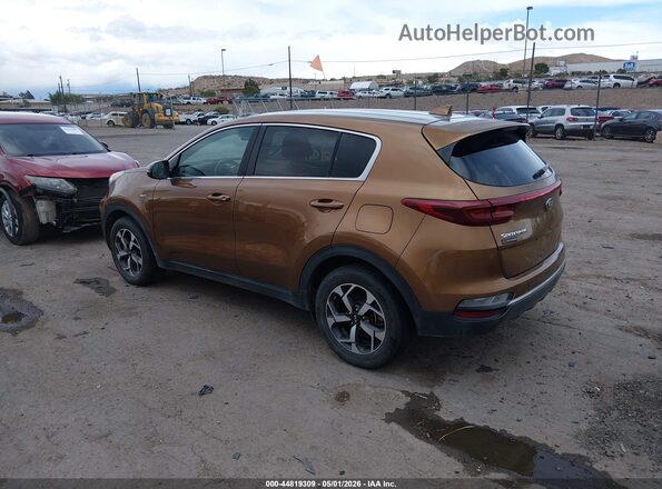 KNDPMCAC2L7825630 2020 KIA SPORTAGE Brown Задня ліва чверть