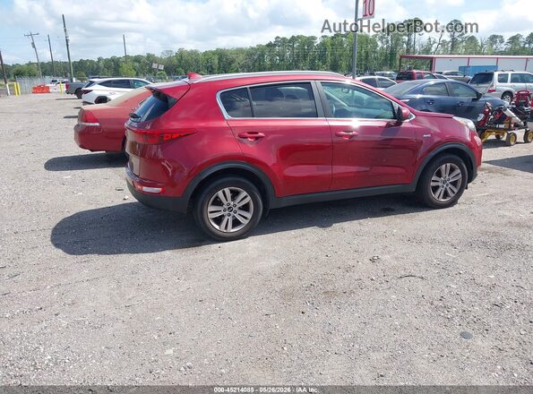 KNDPMCAC3H7033431 2017 KIA SPORTAGE Red Rear right