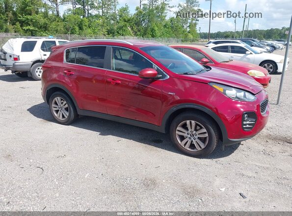 KNDPMCAC3H7033431 2017 KIA SPORTAGE Red Front right