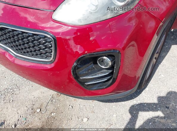 KNDPMCAC3H7033431 2017 KIA SPORTAGE Red Front view