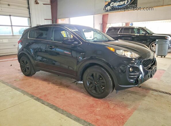 KNDPMCAC3H7207014 2017 KIA SPORTAGE Черный Передняя правая четверть
