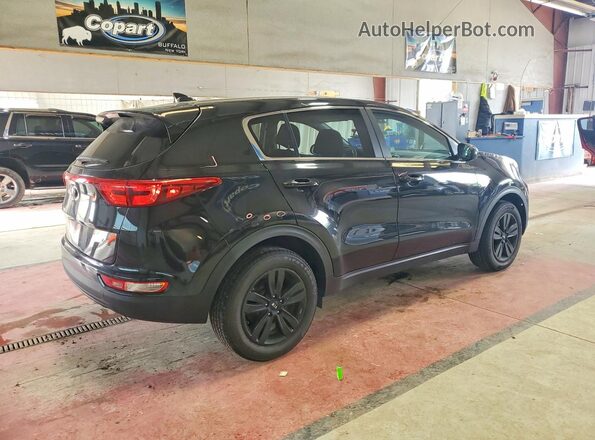 KNDPMCAC3H7207014 2017 KIA SPORTAGE Черный Задняя правая четверть