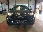 2017 Kia Sportage Lx Черный vin: KNDPMCAC3H7207014