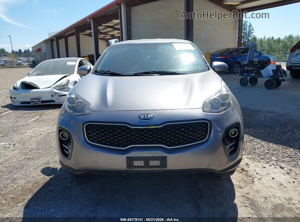 KNDPMCAC3H7261039 2017 KIA SPORTAGE Серый Вид щитка приборов