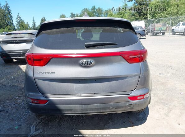 KNDPMCAC3H7261039 2017 KIA SPORTAGE Серый 