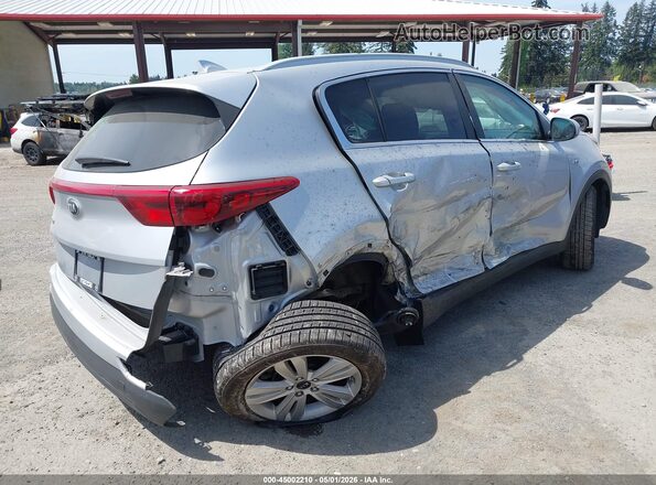 KNDPMCAC3K7616198 2019 KIA SPORTAGE Серебряный Задняя правая четверть