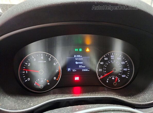 KNDPMCAC3N7994963 2022 KIA SPORTAGE Серебряный Вид щитка приборов