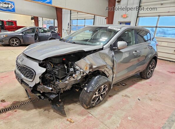KNDPMCAC3N7994963 2022 KIA SPORTAGE Серебряный Передняя левая четверть