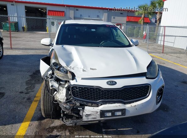 KNDPMCAC4J7313025 2018 KIA SPORTAGE Белый Вид щитка приборов