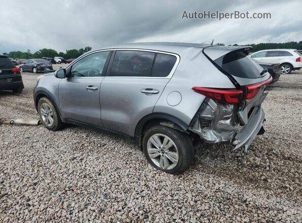 KNDPMCAC4K7598715 2019 KIA SPORTAGE Silver Trasero izquierdo