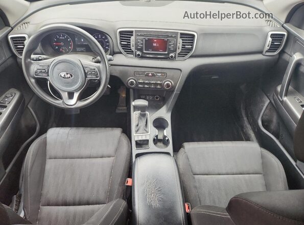 KNDPMCAC4K7598715 2019 KIA SPORTAGE Silver Vista del salpicadero