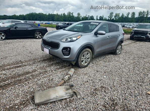 KNDPMCAC4K7598715 2019 KIA SPORTAGE Silver Vista tres cuartos delantera izquierda