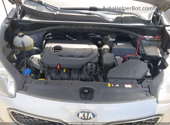 KNDPMCAC4K7613911 2019 KIA SPORTAGE Серебряный Вид сзади
