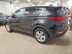 2018 Kia Sportage Lx Черный vin: KNDPMCAC5J7360709