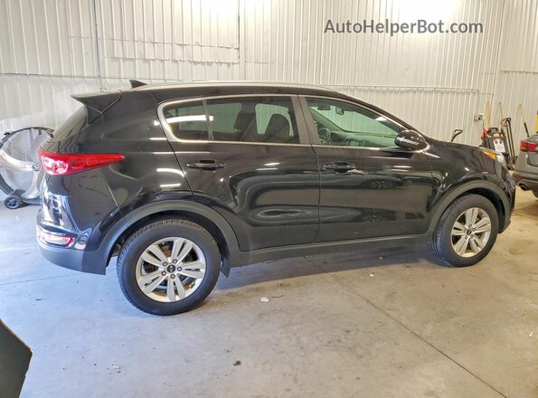 KNDPMCAC5J7360709 2018 KIA SPORTAGE Черный Задняя правая четверть