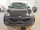 2018 Kia Sportage Lx Черный vin: KNDPMCAC5J7360709
