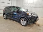 2018 Kia Sportage Lx Черный vin: KNDPMCAC5J7360709