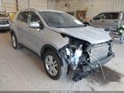 2018 Kia Sportage Lx Silver vin: KNDPMCAC5J7481689