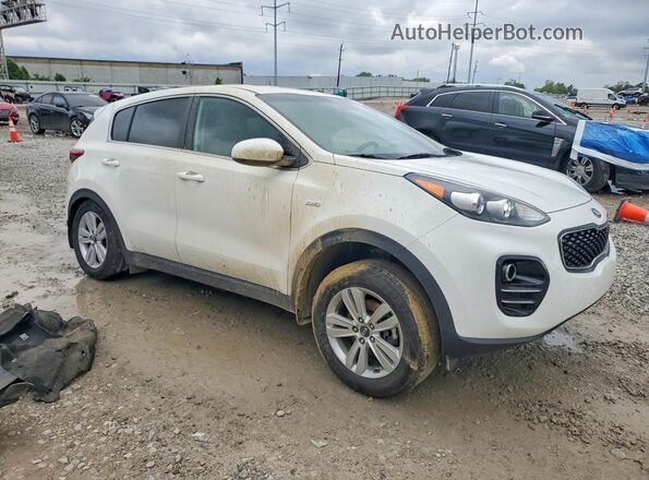KNDPMCAC5K7608751 2019 KIA SPORTAGE Белый Передняя правая четверть