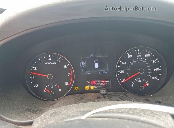 KNDPMCAC5K7608751 2019 KIA SPORTAGE Белый Вид щитка приборов