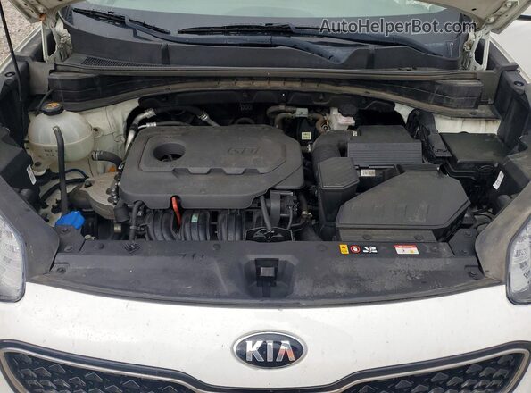 KNDPMCAC5K7608751 2019 KIA SPORTAGE Белый Вид подкапотного пространства
