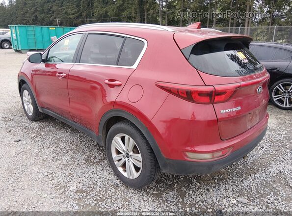 KNDPMCAC5K7612797 2019 KIA SPORTAGE Red Trasero izquierdo
