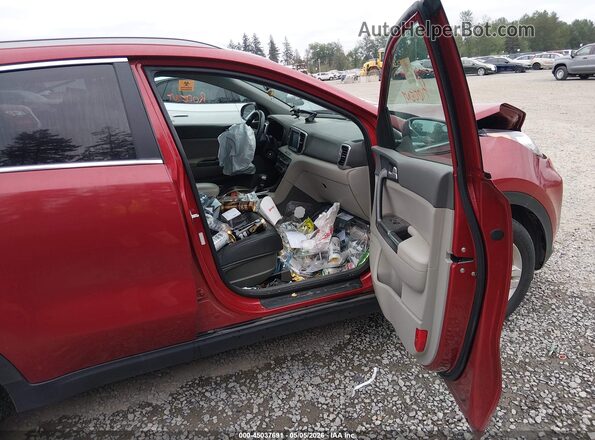 KNDPMCAC5K7612797 2019 KIA SPORTAGE Red Vista interior delantera