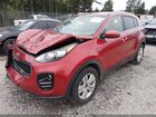 2019 Kia Sportage Lx Red vin: KNDPMCAC5K7612797