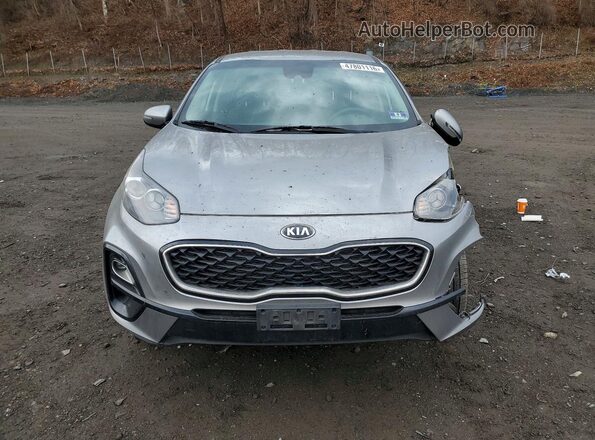 KNDPMCAC5L7663797 2020 KIA SPORTAGE Серебряный Вид спереди