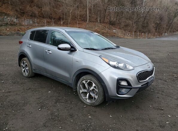 KNDPMCAC5L7663797 2020 KIA SPORTAGE Серебряный Передняя правая четверть