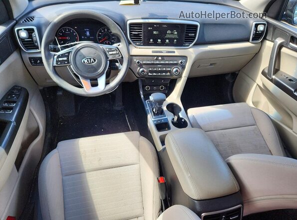 KNDPMCAC5L7728521 2020 KIA SPORTAGE Черный Вид панели приборов