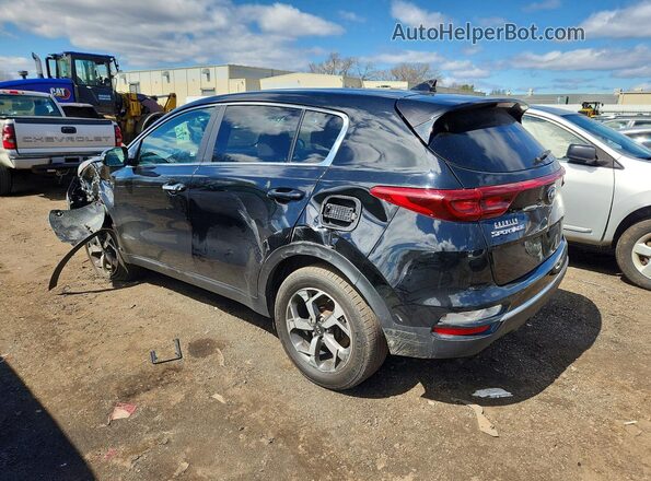 KNDPMCAC5L7728521 2020 KIA SPORTAGE Черный Задняя левая четверть