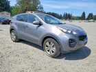 2018 Kia Sportage Lx Gray vin: KNDPMCAC6J7461600