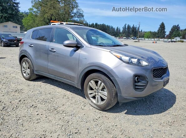 KNDPMCAC6J7461600 2018 KIA SPORTAGE Gray Przód prawy