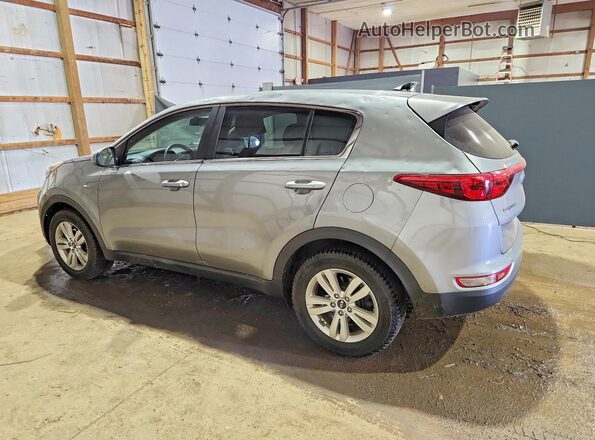 KNDPMCAC6K7598148 2019 KIA SPORTAGE Серый Задняя левая четверть