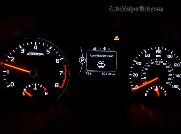 KNDPMCAC6K7613408 2019 KIA SPORTAGE Серебряный Вид щитка приборов