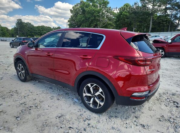 KNDPMCAC6L7804201 2020 KIA SPORTAGE Red Trasero izquierdo