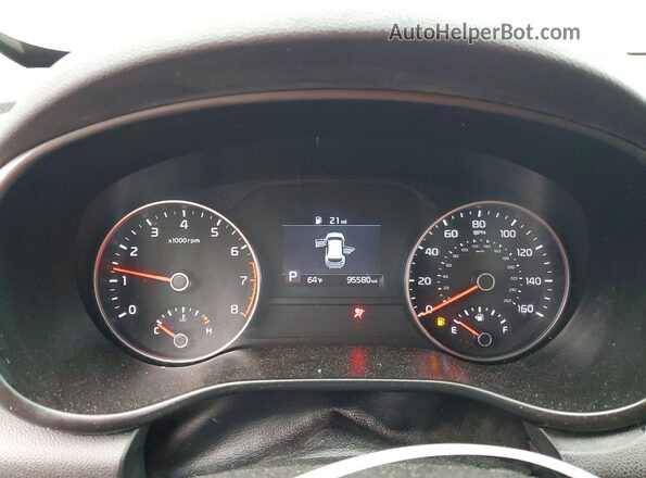 KNDPMCAC6M7938742 2021 KIA SPORTAGE Черный Вид щитка приборов