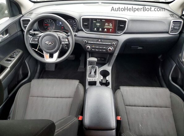 KNDPMCAC6M7938742 2021 KIA SPORTAGE Черный Вид панели приборов